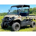 Direction 2 Hard Coated Full Tilting Front Windshield - Kawasaki Mule Pro-MX