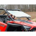 Direction 2 Hard Coated Full Tilting Front Windshield - Polaris RZR PRO XP, Turbo R