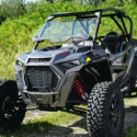 Direction 2 Hard Coated Full Tilting Front Windshield - Polaris RZR XP Turbo S