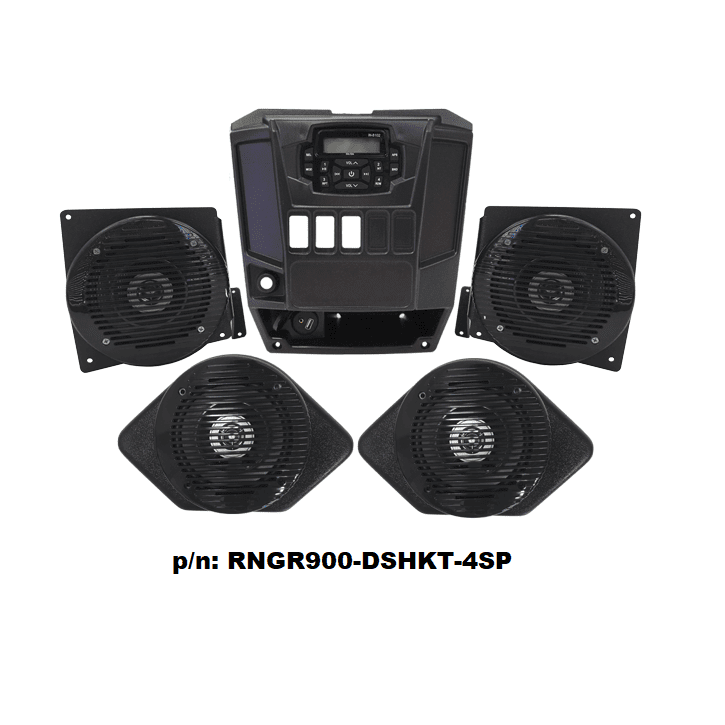 Polaris Ranger XP 900 InDash Stereo Side by Side Stuff