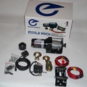 Eagle Plow 2000 lb Winch w/ Steel Cable