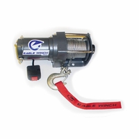 Eagle Plow 2000 lb Winch w/ Steel Cable