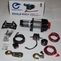Eagle Plow 2500 lb Winch w/ Steel Cable