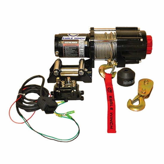 Eagle Plow 4500 lb Winch w/ Steel Cable