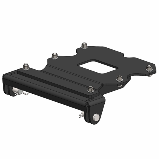 Eagle Plow Front Mount UTV Plow Mount - 2013-20 Full Size Polaris Ranger w/ Pro-Fit Cage