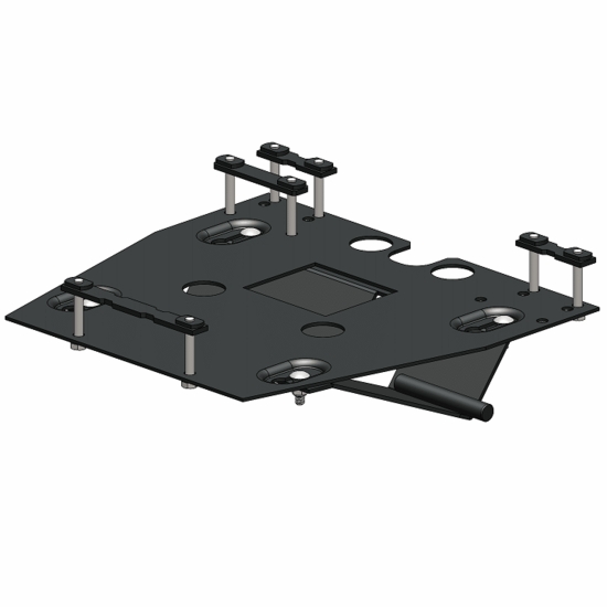 Eagle Plow Mid Mount ATV Plow Mount - 2001-23 Honda Rubicon, Rincon