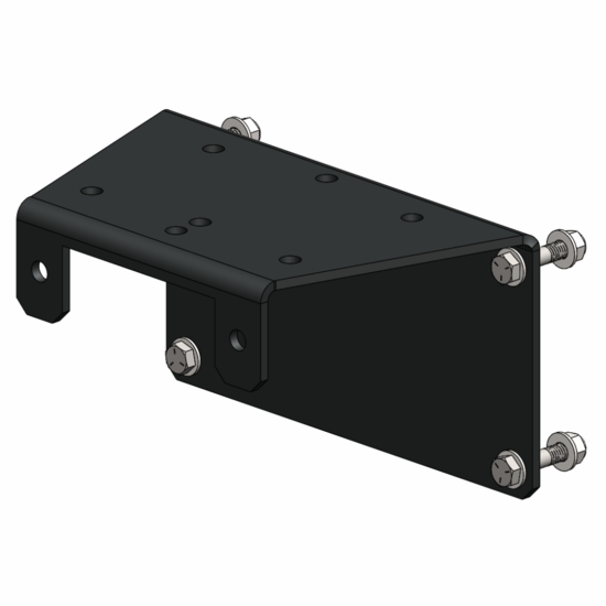 Eagle Plow Winch Mount - 2006-10 Polaris Sportsman, Hawkeye