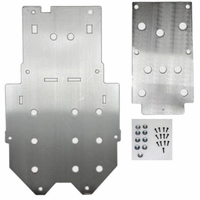 EMP Aluminum Full Belly Skid Plates - Honda Pioneer 500