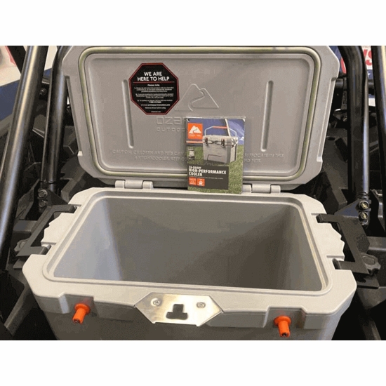 EMP Cooler Mounting Bracket Kit for Ozark 26 Quart Cooler - 2014-24 Polaris RZR XP 1000, XP Turbo, XP Turbo S - alt image 3
