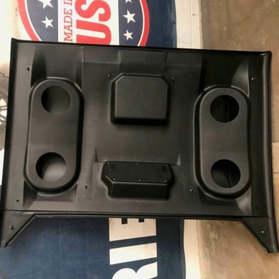 EMP "Cooter Brown" Polyethylene Top w/ Stereo Pod - Can Am Maverick X3 - alt image 1