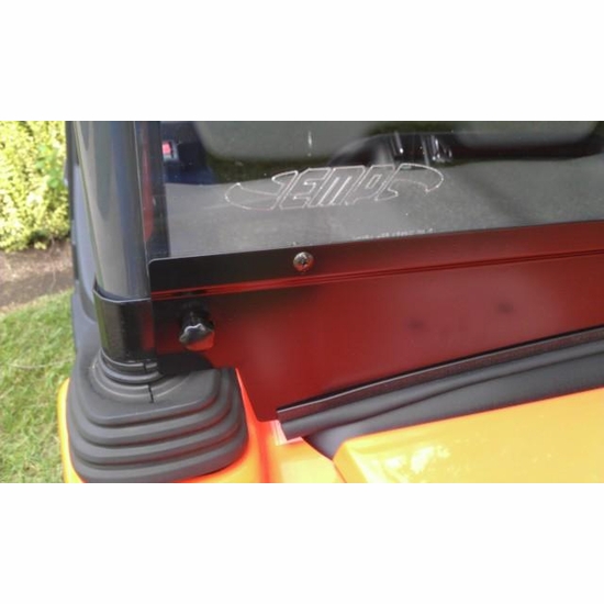 EMP D.O.T. Rated Hard Coated Full Front Windshield - 2005-13 Kubota RTV 900 - alt image 1