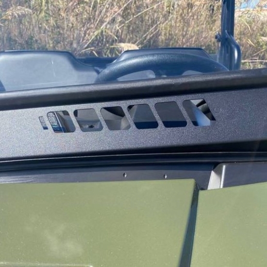 EMP D.O.T Rated Safety Glass Full Front Windshield w/ Hand Wiper - 2016-24 Mid Size Polaris Ranger 500, 570 - alt image 2