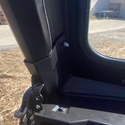 EMP D.O.T Rated Safety Glass Full Front Windshield w/ Hand Wiper - 2016-24 Mid Size Polaris Ranger 500, 570