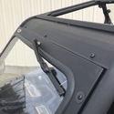 EMP D.O.T Rated Safety Glass Full Front Windshield w/ Hand Wiper - Can Am Commander, Maverick Trail, Sport
