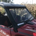 EMP D.O.T Rated Safety Glass Full Front Windshield w/ Hand Wiper - Honda Talon 1000