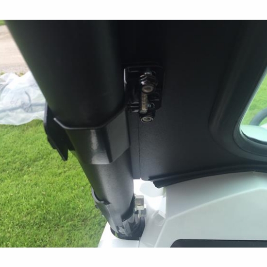 EMP D.O.T Rated Safety Glass Full Front Windshield w/ Hand Wiper - Kawasaki Teryx4, Teryx 800 - alt image 2