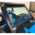 EMP D.O.T Rated Safety Glass Full Front Windshield w/ Optional Wiper - 2019-23 Polaris RZR XP 1000, XP Turbo, Trail