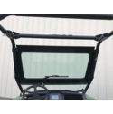 EMP D.O.T Rated Safety Glass Full Front Windshield w/ Hand Wiper - 2011-21 John Deere Gator HPX, XUV 620i, 625i, 825i, 8