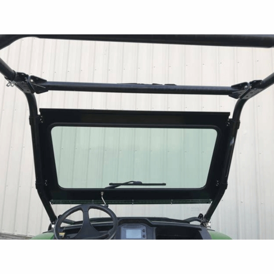 EMP D.O.T Rated Safety Glass Full Front Windshield w/ Hand Wiper - 2011-21 John Deere Gator HPX, XUV 620i, 625i, 825i, 8 - alt image 5