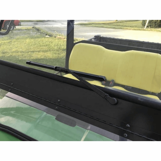 EMP D.O.T Rated Safety Glass Full Front Windshield w/ Hand Wiper - 2011-21 John Deere Gator HPX, XUV 620i, 625i, 825i, 8 - alt image 6