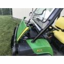 EMP D.O.T Rated Safety Glass Full Front Windshield w/ Hand Wiper - 2011-21 John Deere Gator HPX, XUV 620i, 625i, 825i, 8