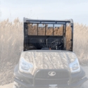 EMP D.O.T. Rated Vented Hard Coated Full Front Windshield - Kubota RTV X900, X1120, X1140, XG850 Sidekick