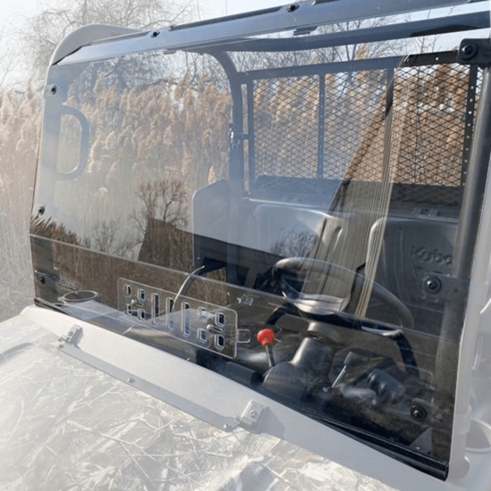 EMP D.O.T. Rated Vented Hard Coated Full Front Windshield - Kubota RTV X900, X1120, X1140, XG850 Sidekick - alt image 0