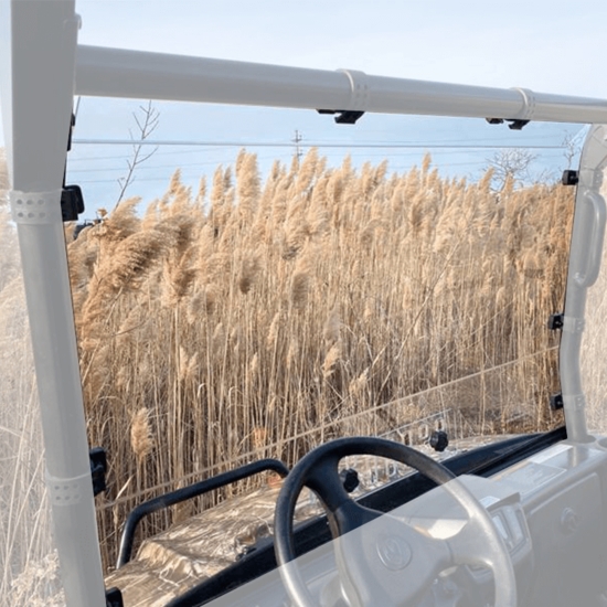 EMP D.O.T. Rated Vented Hard Coated Full Front Windshield - Kubota RTV X900, X1120, X1140, XG850 Sidekick - alt image 1