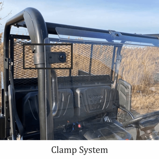 EMP D.O.T. Rated Vented Hard Coated Full Front Windshield - Kubota RTV X900, X1120, X1140, XG850 Sidekick - alt image 3