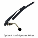 EMP D.O.T. Rated Vented Hard Coated Full Front Windshield - Kubota RTV X900, X1120, X1140, XG850 Sidekick