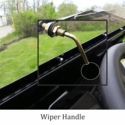 EMP D.O.T. Rated Vented Hard Coated Full Front Windshield - Kubota RTV X900, X1120, X1140, XG850 Sidekick