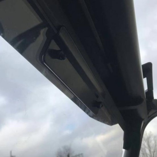 EMP D.O.T. Rated Hard Coated Full Front Windshield - 2019-21 Polaris RZR XP 1000, XP Turbo - alt image 0