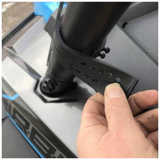 EMP D.O.T. Rated Hard Coated Full Front Windshield - 2019-21 Polaris RZR XP 1000, XP Turbo - alt image 1