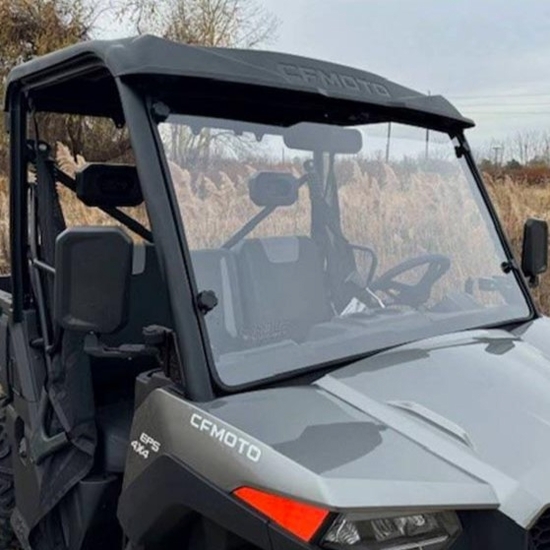 EMP D.O.T. Rated Hard Coated Full Front Windshield - 2023-25 CF Moto UForce 600 - alt image 0