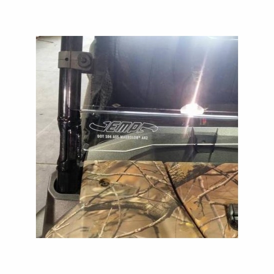 EMP D.O.T. Rated Hard Coated Full Front Windshield - Honda Pioneer 1000 - alt image 0
