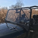 EMP D.O.T. Rated Hard Coated Full Front Windshield - Mahindra ROXOR