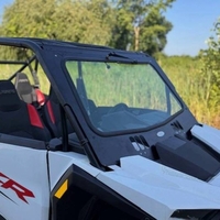 EMP D.O.T. Rated Laminated Safety Glass Full Front Windshield - 2024-26 Polaris Ranger XP 1000