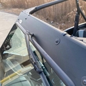 EMP D.O.T. Rated Safety Glass Full Front Windshield w/ Hand Wiper - Kawasaki Teryx KRX 1000