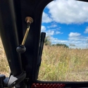 EMP D.O.T. Rated Safety Glass Full Front Windshield w/ Hand Wiper - Polaris RZR PRO XP