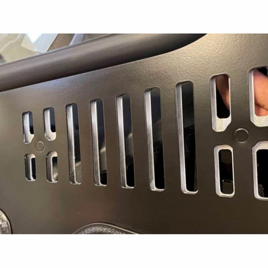 EMP D.O.T. Rated Safety Glass Full Front Windshield w/ Hand Wiper - Polaris RZR PRO XP - alt image 3