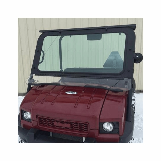 EMP D.O.T Rated Safety Glass Full Front Windshield - Kawasaki Mule 4000, 4010
