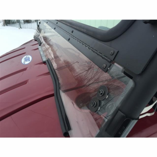 EMP D.O.T Rated Safety Glass Full Front Windshield - Kawasaki Mule 4000, 4010 - alt image 2