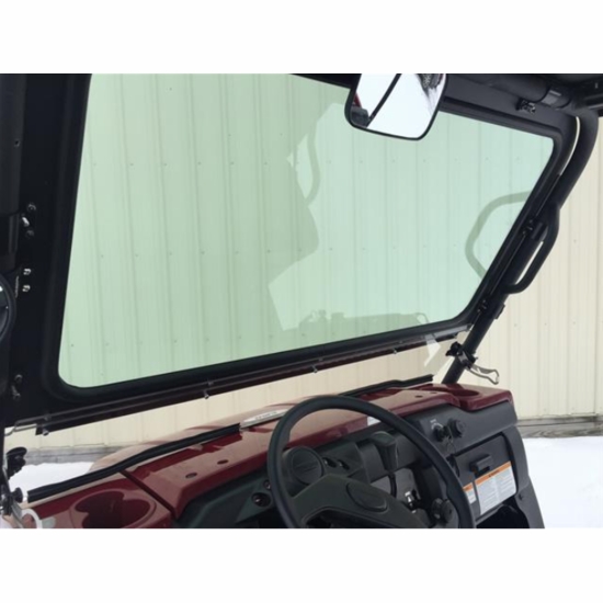 EMP D.O.T Rated Safety Glass Full Front Windshield - Kawasaki Mule 4000, 4010 - alt image 3