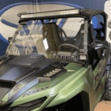 EMP D.O.T. Rated Vented Hard Coated Full Front Windshield - 2021-23 Yamaha Wolverine RMAX 1000, X2 R-Spec 850