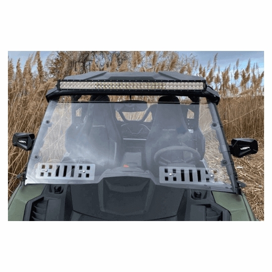 EMP D.O.T. Rated Vented Hard Coated Full Front Windshield - 2021-23 Yamaha Wolverine RMAX 1000, X2 R-Spec 850 - alt image 3