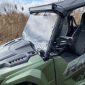 EMP D.O.T. Rated Vented Hard Coated Full Front Windshield - 2021-23 Yamaha Wolverine RMAX 1000, X2 R-Spec 850