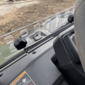 EMP D.O.T. Rated Vented Hard Coated Full Front Windshield - 2021-23 Yamaha Wolverine RMAX 1000, X2 R-Spec 850