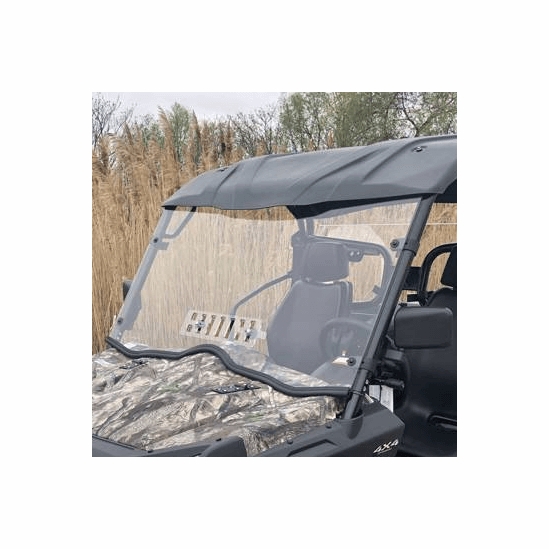 EMP Vented Hard Coated Full Front Windshield - 2018-21 CF Moto UForce 500, 800