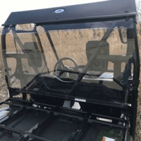 EMP Hard Coated Cab Back, Dust Stopper - Honda Pioneer 500, 520