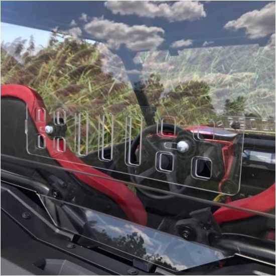 EMP Hard Coated Cab Back, Dust Stopper - Honda Talon (4 Seat) - alt image 1